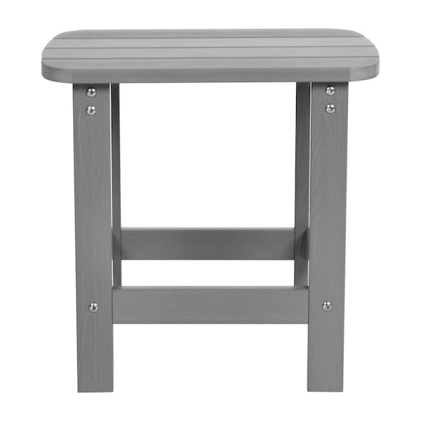 Flash Furniture Gray Adirondack Rockers & 1 Side Table, PK 2 JJ-C14705-2-T14001-GY-GG - main